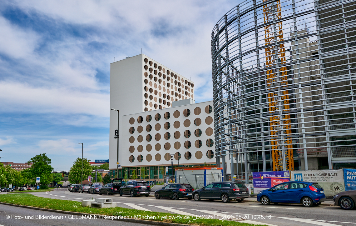 20.05.2023 - REVO Boardinghaus und Hochgarage in Neuperlach